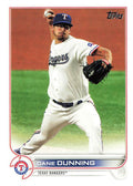 Dane Dunning #411 Texas Rangers | 2022 Topps