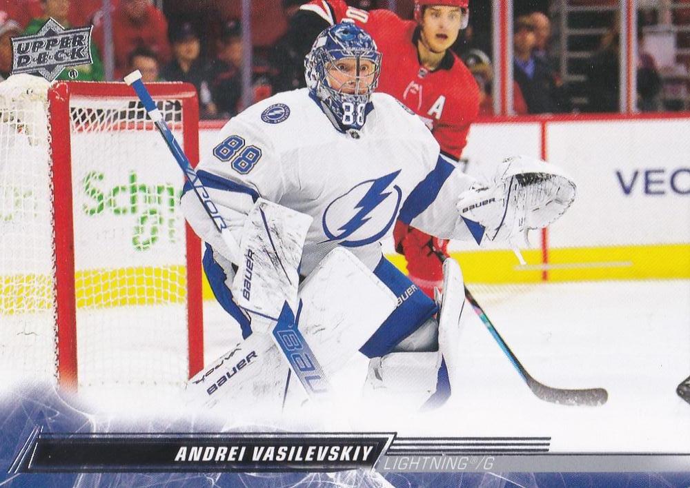 Andrei Vasilevskiy #411 Tampa Bay Lightning | 2022-23 Upper Deck