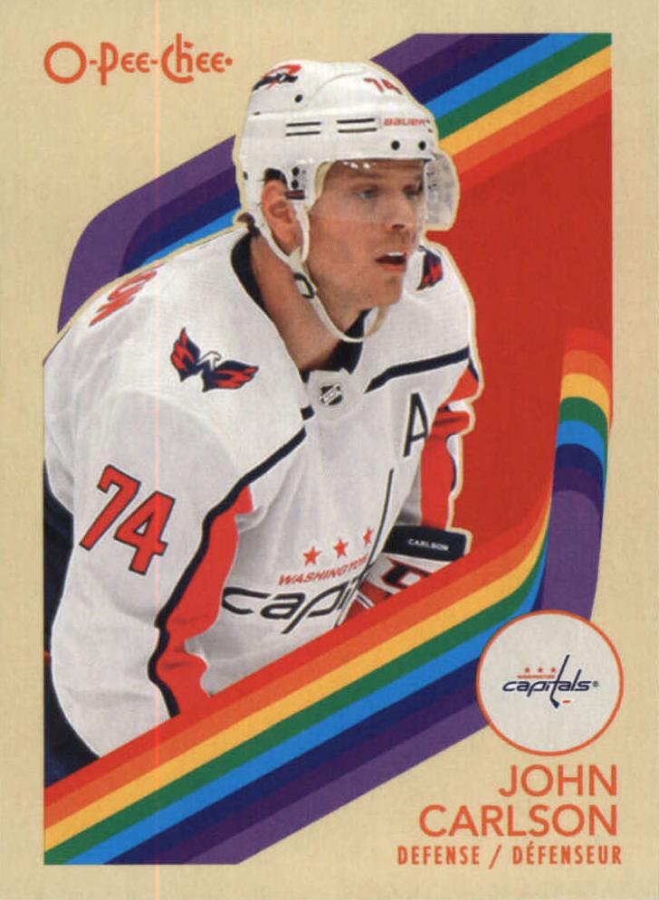 John Carlson #411 Washington Capitals | 2023-24 O-Pee-Chee Retro