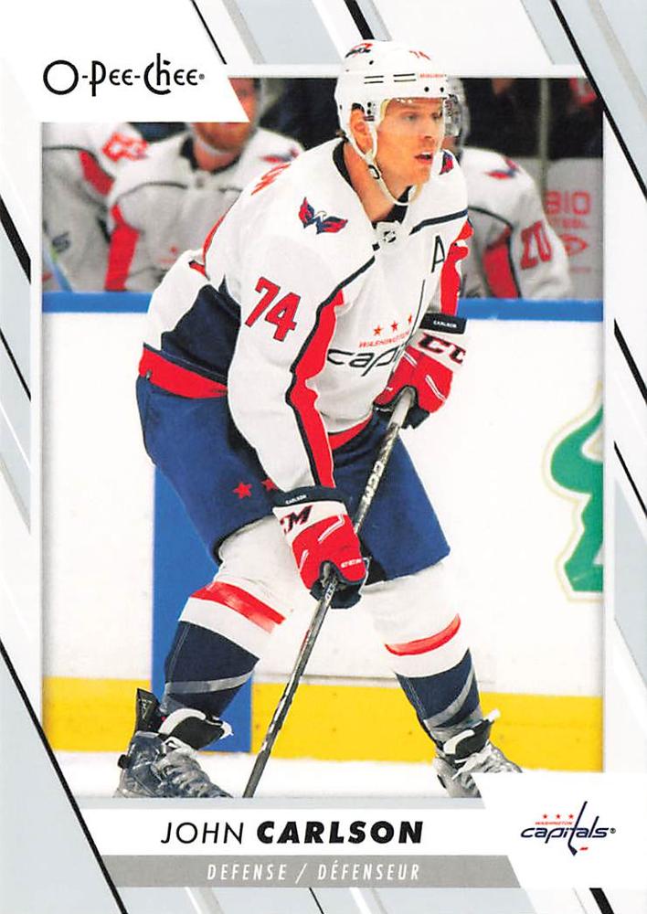 John Carlson #411 Washington Capitals | 2023-24 O-Pee-Chee Hockey