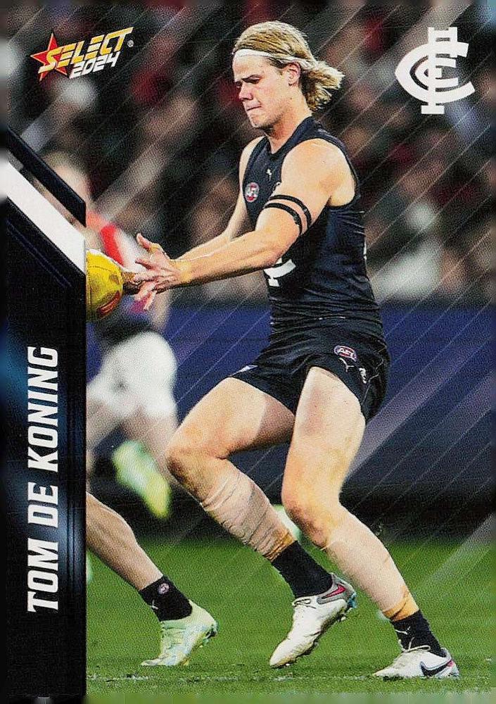 Tom De Koning #24 Carlton Blues | 2024 Select AFL Footy Stars
