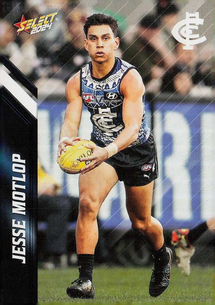 Jesse Motlop #27 Carlton Blues | 2024 Select AFL Footy Stars