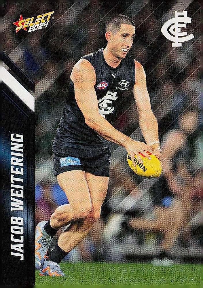 Jacob Weitering #30 Carlton Blues | 2024 Select AFL Footy Stars