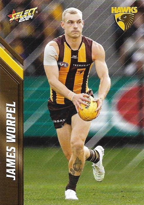 James Worpel #100 Hawthorn Hawks | 2024 Select AFL Footy Stars