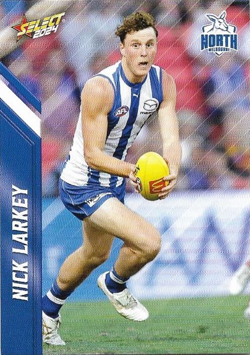 Nick Larkey #113 North Melbourne Kangaroos | 2024 Select AFL Footy Stars