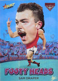 Sam Draper #FH21 Essendon Bombers | Footy Heads 2024 Select AFL Footy Stars