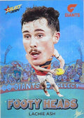 Lachie Ash #FH36 Greater Western Sydney Giants | Footy Heads 2024 Select AFL Footy Stars