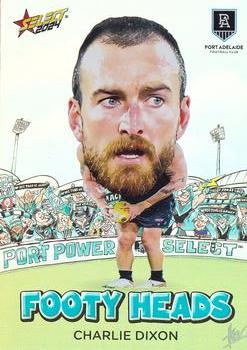 Charlie Dixon #FH63 Port Adelaide Power | Footy Heads 2024 Select AFL Footy Stars