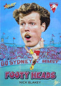 Nick Blakey #FH76 Sydney Swans | Footy Heads 2024 Select AFL Footy Stars