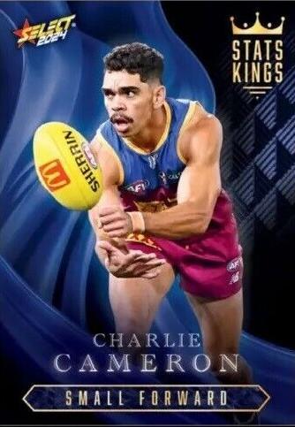 Charlie Cameron #SK9 Brisbane Lions | Stats Kings 2024 Select AFL Footy Stars