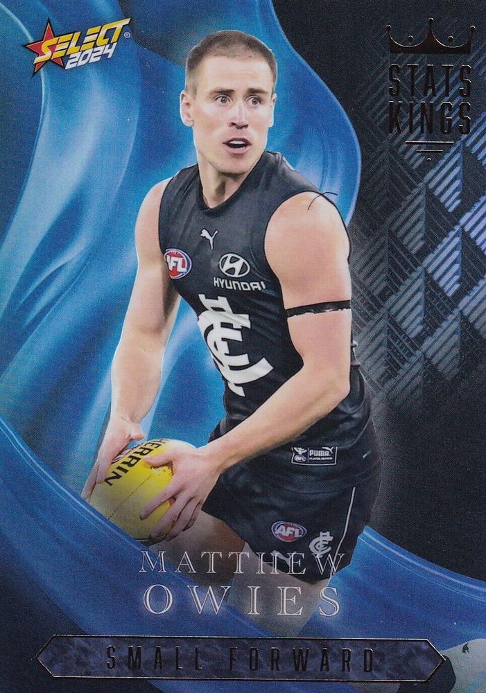 Matthew Owies #SK14 Carlton Blues | Stats Kings 2024 Select AFL Footy Stars