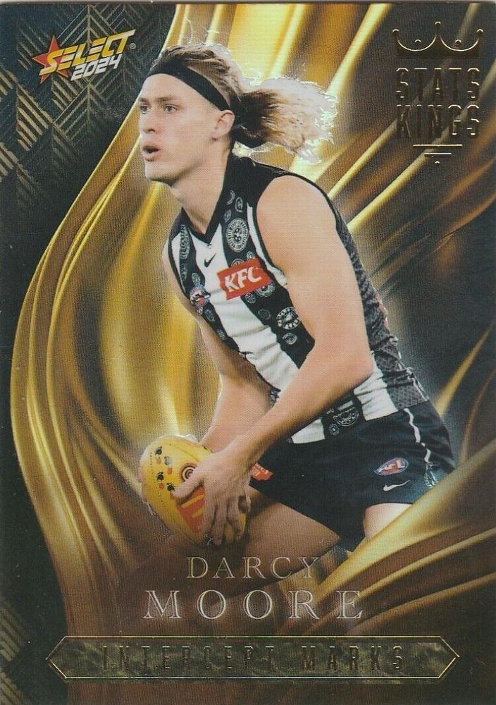 Darcy Moore #SK17 Collingwood Magpies | Stats Kings 2024 Select AFL Footy Stars