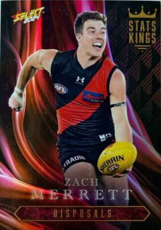 Zach Merrett #SK21 Essendon Bombers | Stats Kings 2024 Select AFL Footy Stars