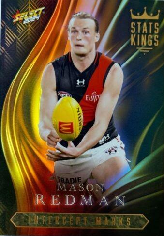 Mason Redman #SK22 Essendon Bombers | Stats Kings 2024 Select AFL Footy Stars