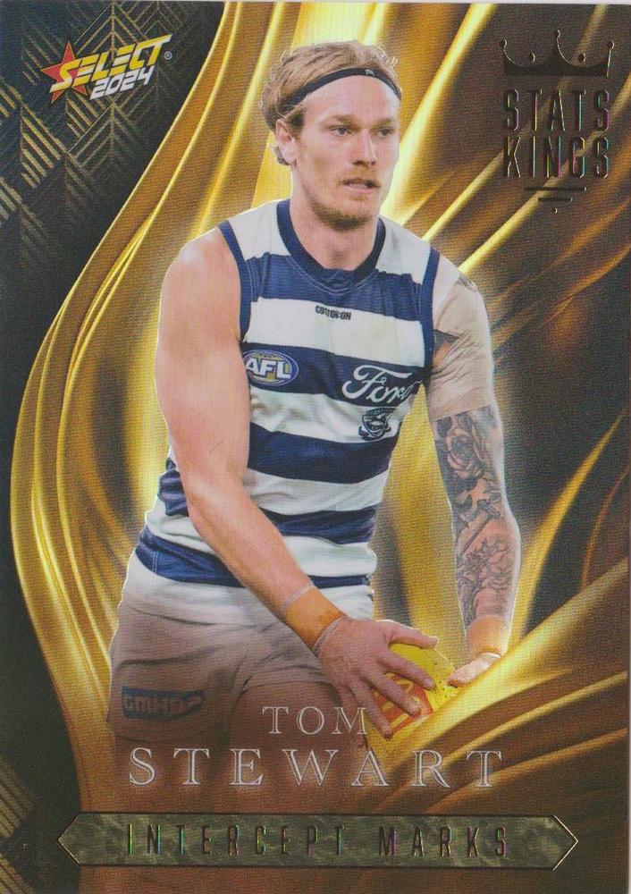 Tom Stewart #SK32 Geelong Cats | Stats Kings 2024 Select AFL Footy Stars