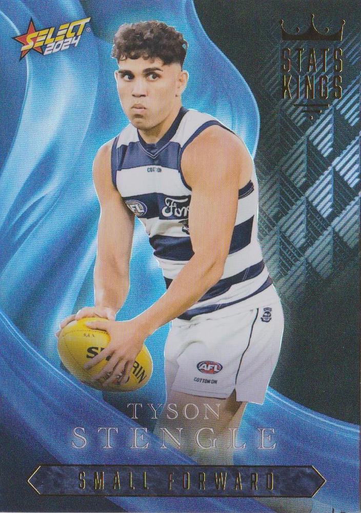Tyson Stengle #SK34 Geelong Cats | Stats Kings 2024 Select AFL Footy Stars
