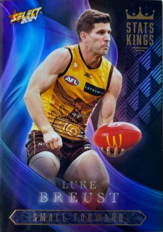 Luke Breust #SK49 Hawthorn Hawks | Stats Kings 2024 Select AFL Footy Stars