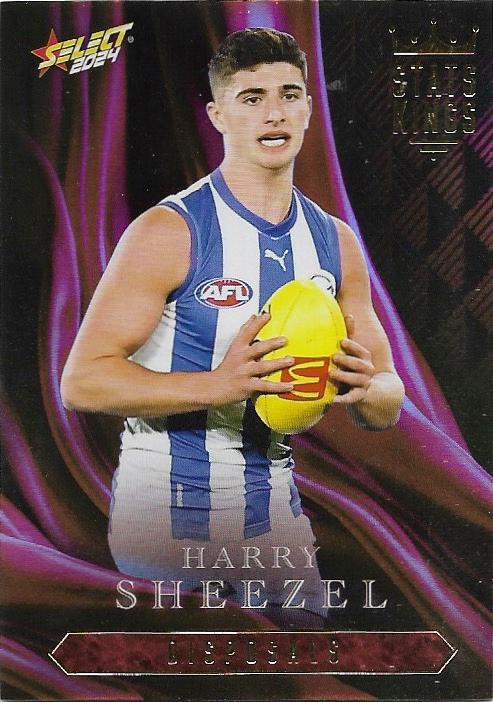 Harry Sheezel #SK56 North Melbourne Kangaroos | Stats Kings 2024 Select AFL Footy Stars