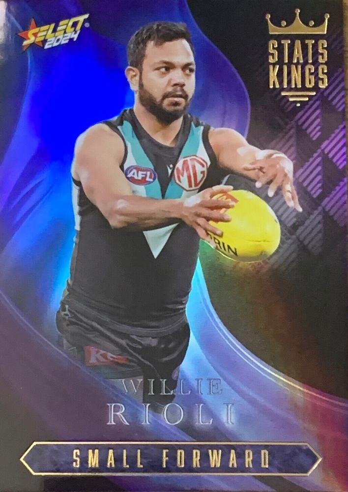 Willie Rioli #SK64 Port Adelaide Power | Stats Kings 2024 Select AFL Footy Stars