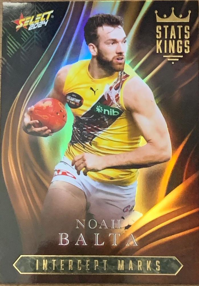 Noah Balta #SK67 Richmond Tigers | Stats Kings 2024 Select AFL Footy Stars