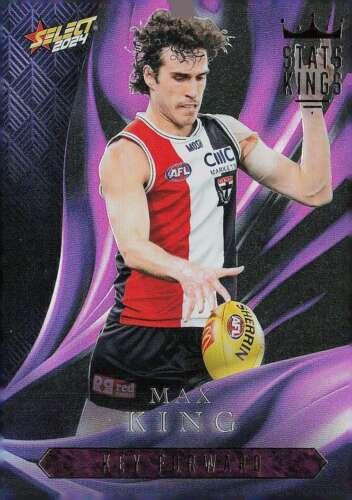 Max King #SK73 St. Kilda Saints | Stats Kings 2024 Select AFL Footy Stars