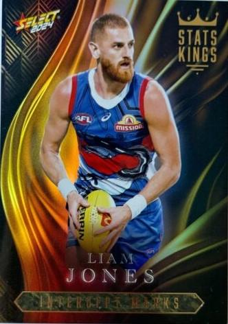 Liam Jones #SK87 Western Bulldogs | Stats Kings 2024 Select AFL Footy Stars