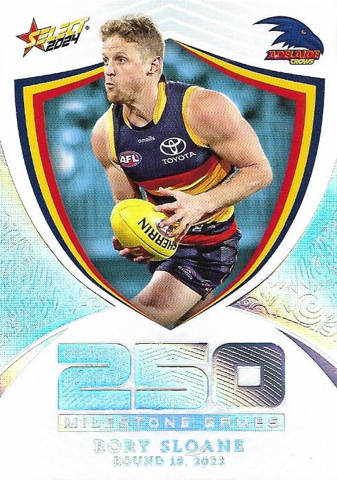 Rory Sloane #MG4 Adelaide Crows | Milestone 2024 Select AFL Footy Stars