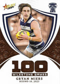 Gryan Miers #MG40 Geelong Cats | Milestone 2024 Select AFL Footy Stars