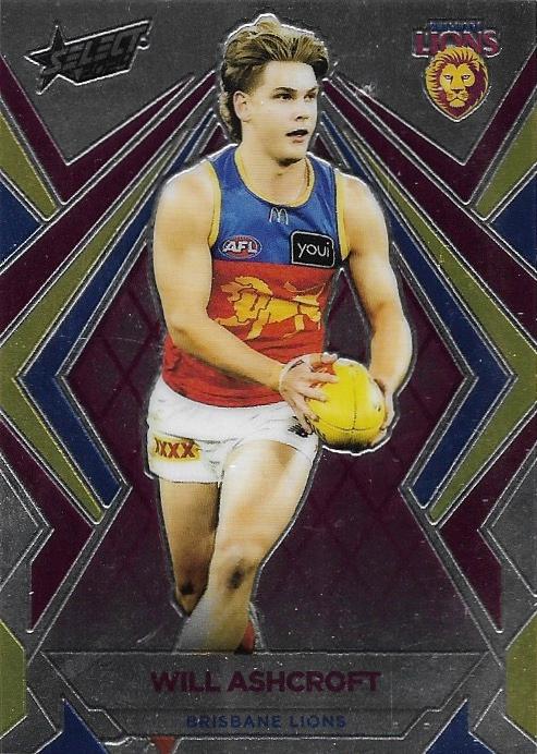 Will Ashcroft #L12 Brisbane Lions | Luminous 2024 Select AFL Footy Stars