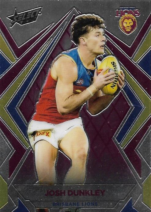 Josh Dunkley #L16 Brisbane Lions | Luminous 2024 Select AFL Footy Stars