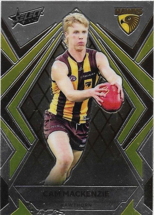 Cameron MacKenzie #L95 Hawthorn Hawks | Luminous 2024 Select AFL Footy Stars
