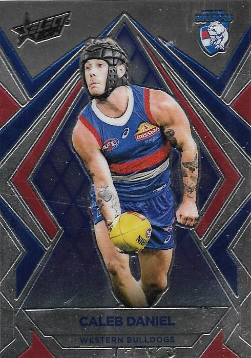 Caleb Daniel #L172 Western Bulldogs | Luminous 2024 Select AFL Footy Stars