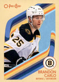 Brandon Carlo #412 Boston Bruins | 2023-24 O-Pee-Chee Retro