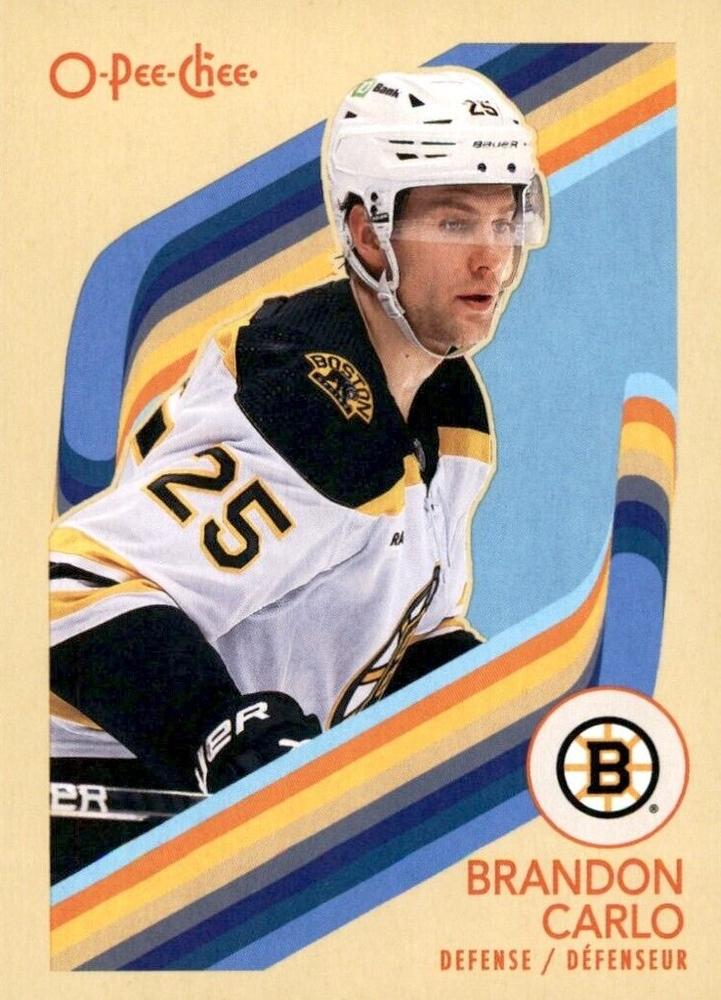 Brandon Carlo #412 Boston Bruins | 2023-24 O-Pee-Chee Retro