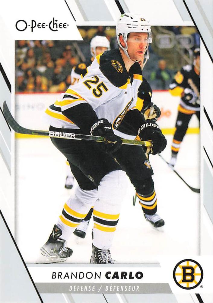 Brandon Carlo #412 Boston Bruins | 2023-24 O-Pee-Chee Hockey