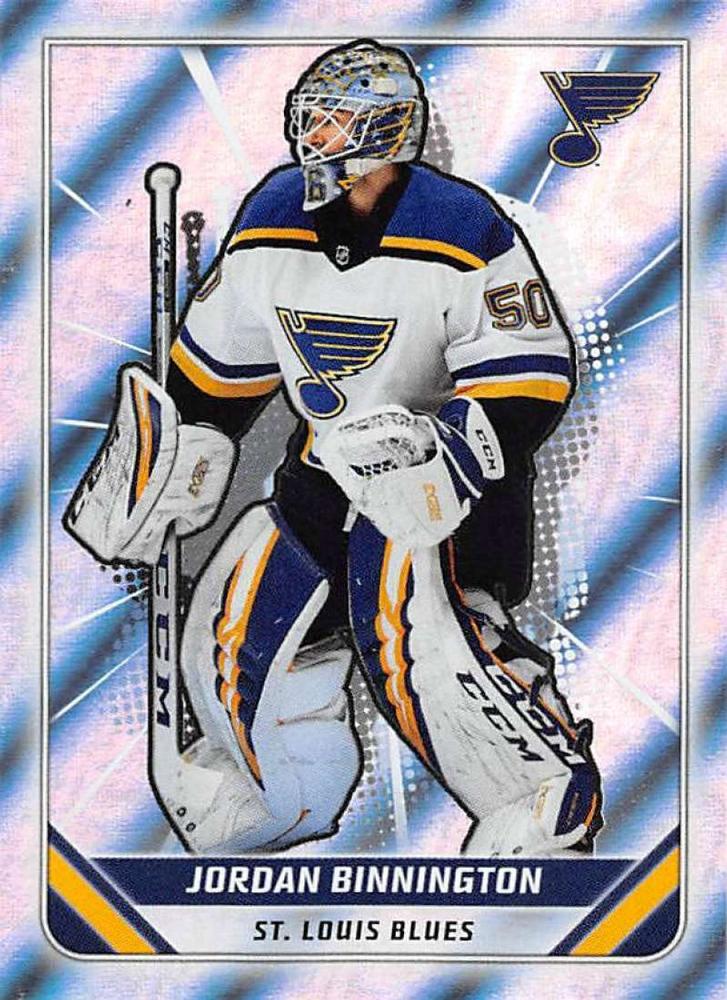 Jordan Binnington FOIL #413 | 2019-20 Topps NHL Sticker Collection