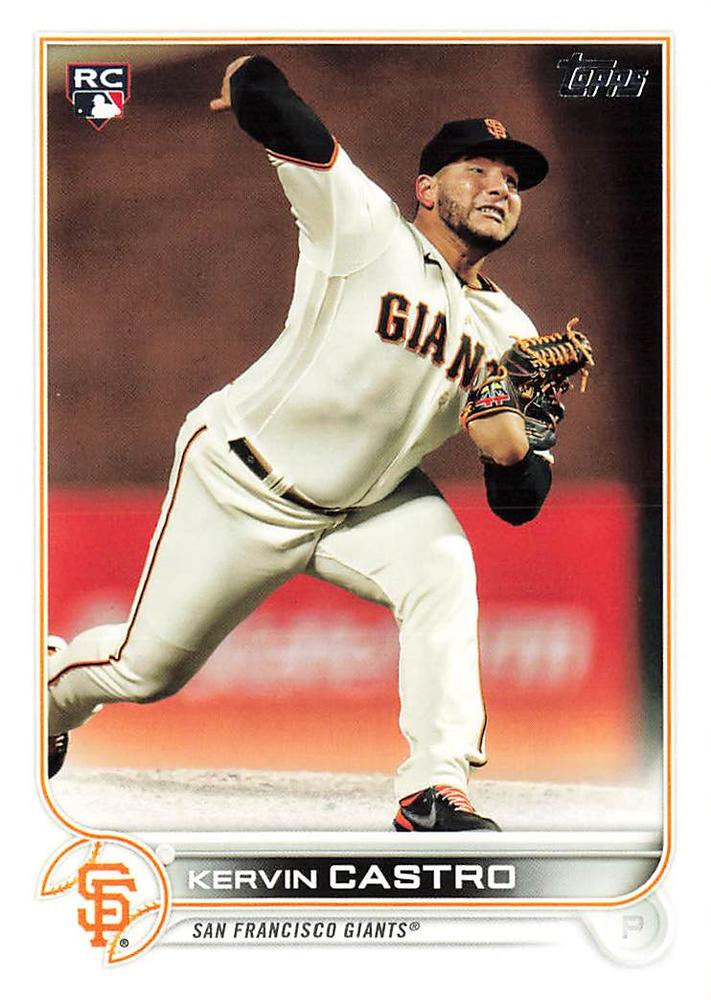 Kervin Castro #413 San Francisco Giants | 2022 Topps
