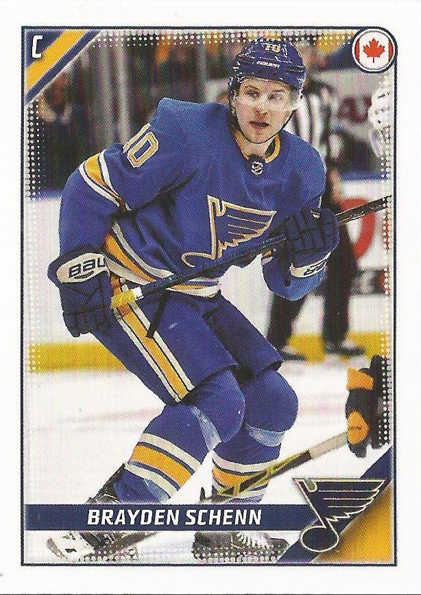 Brayden Schenn #414 St. Louis Blues | 2019-20 Topps NHL Sticker Collection