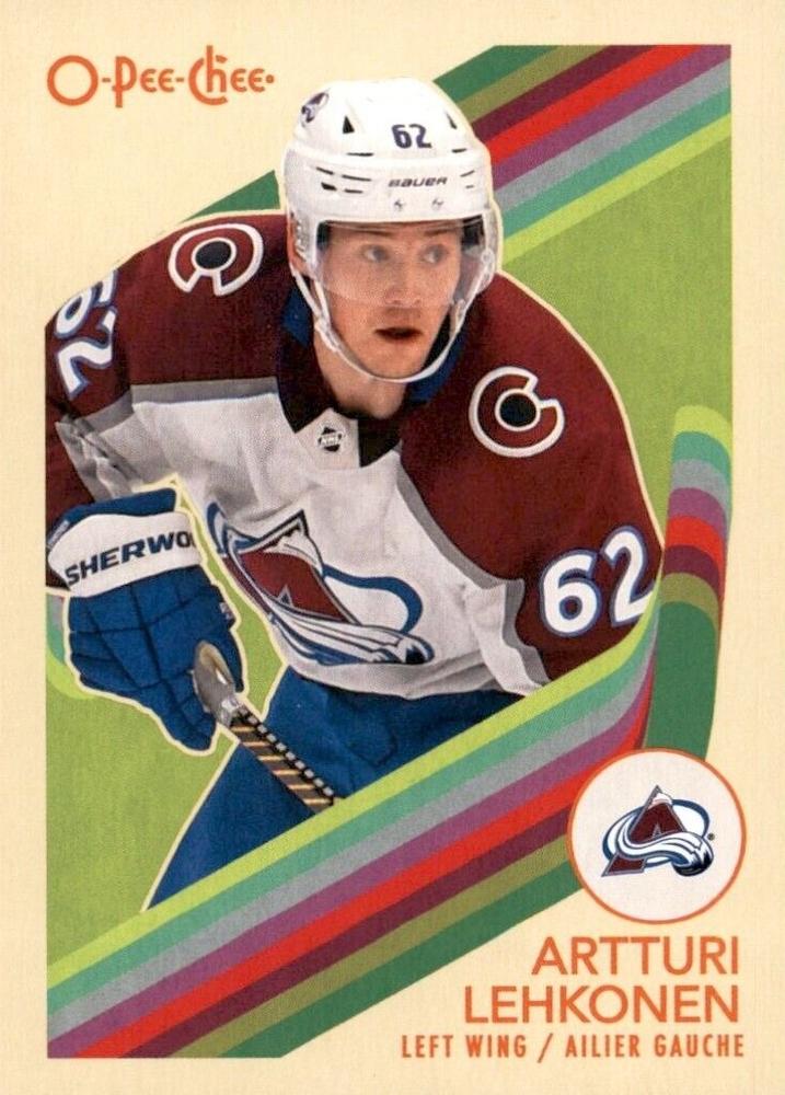 Artturi Lehkonen #414 Colorado Avalanche | 2023-24 O-Pee-Chee Retro