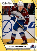 Artturi Lehkonen #414 Colorado Avalanche | 2023-24 O-Pee-Chee Yellow Border