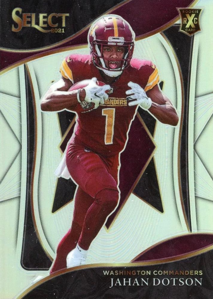 Jahan Dotson #415 Washington Commanders | 2021 Panini Select |  | NFL Football