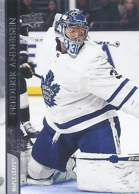 Frederik Andersen #416 Toronto Maple Leafs | 2020-21 Upper Deck