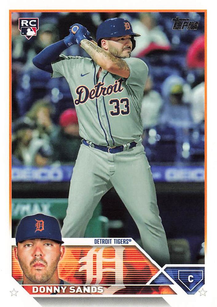 Donny Sands #416 Detroit Tigers | 2023 Topps