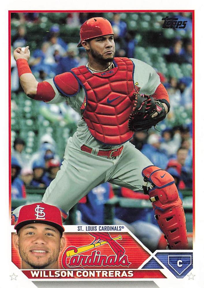 Willson Contreras #417 St. Louis Cardinals | 2023 Topps