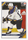 Jaden Schwartz #418 St. Louis Blues | 2019-20 Topps NHL Sticker Collection