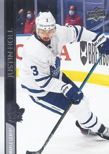 Justin Holl #418 Toronto Maple Leafs | 2020-21 Upper Deck