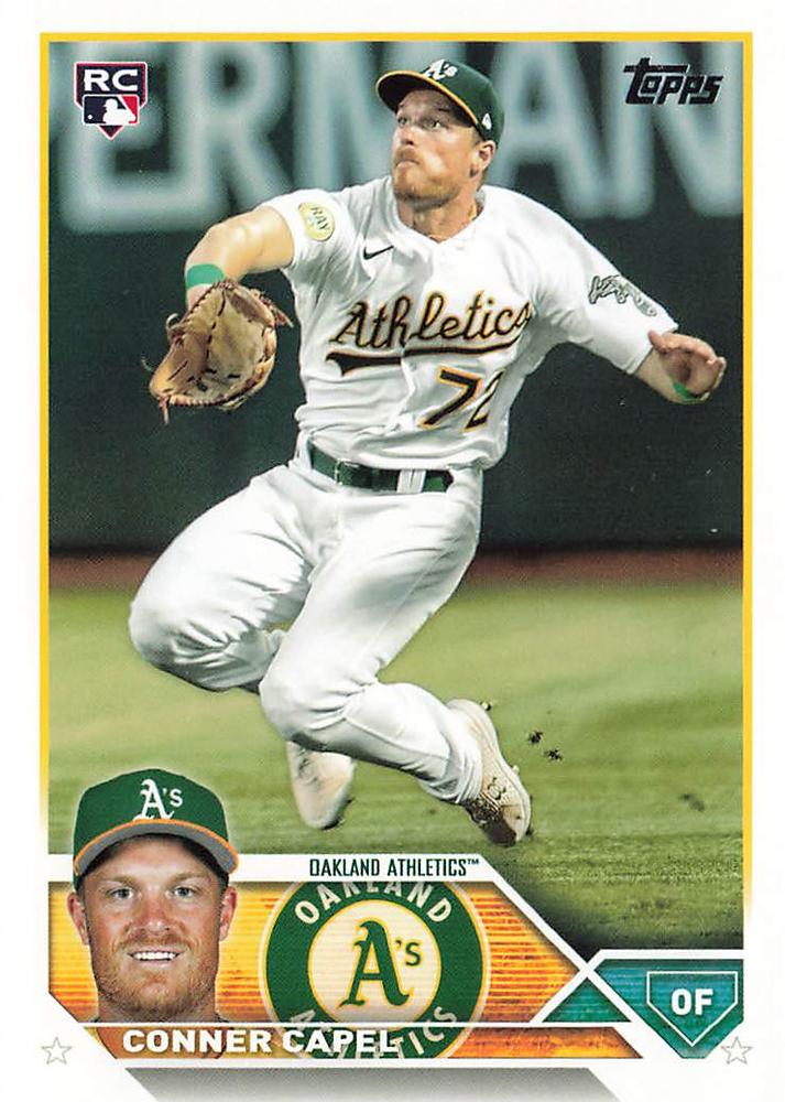 Conner Capel #418 Oakland Athletics | 2023 Topps
