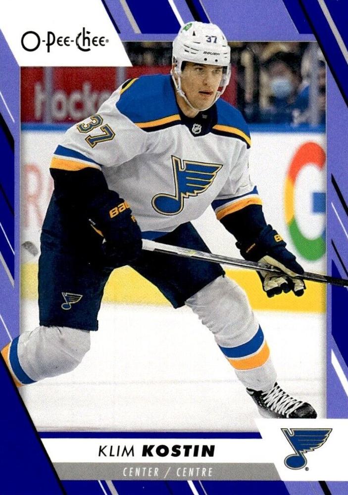 Klim Kostin #418 St. Louis Blues | 2023-24 O-Pee-Chee Blue Border