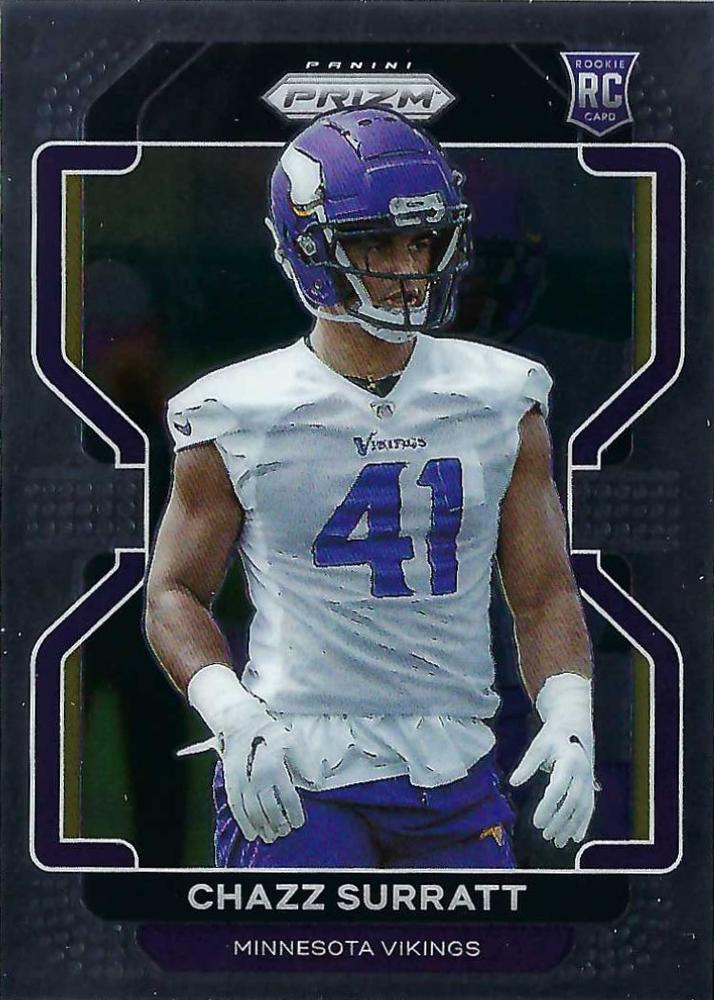 Chazz Surratt #419 Minnesota Vikings | 2021 Panini Prizm | NFL Football