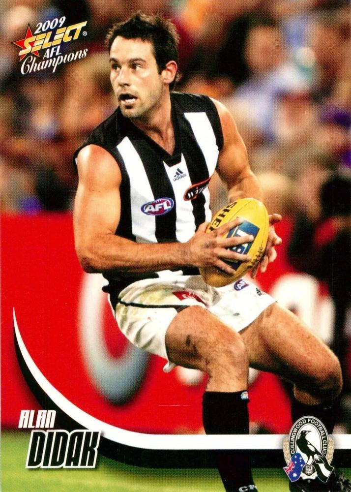 Alan Didak #41 Collingwood Magpies | 2009 Select AFL Champions